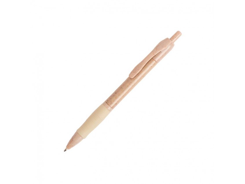 Ручка шариковая ROSDY, пластик с пшеничным волокном, бежевый, Бежевый