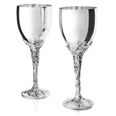 Бокалы для вина, серебристый