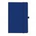 Бизнес-блокнот GRACY на резинке, формат А5, в линейку, Синий