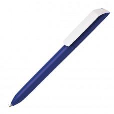 Ручка шариковая FLOW PURE с белым клипом, Синий