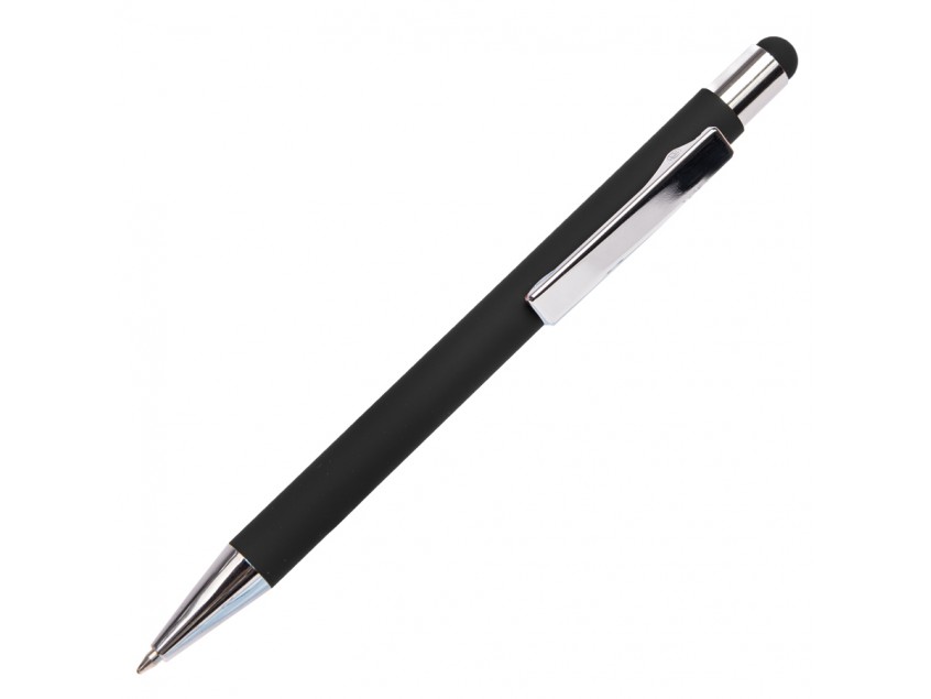 Ручка шариковая FACTOR TOUCH со стилусом, Черный