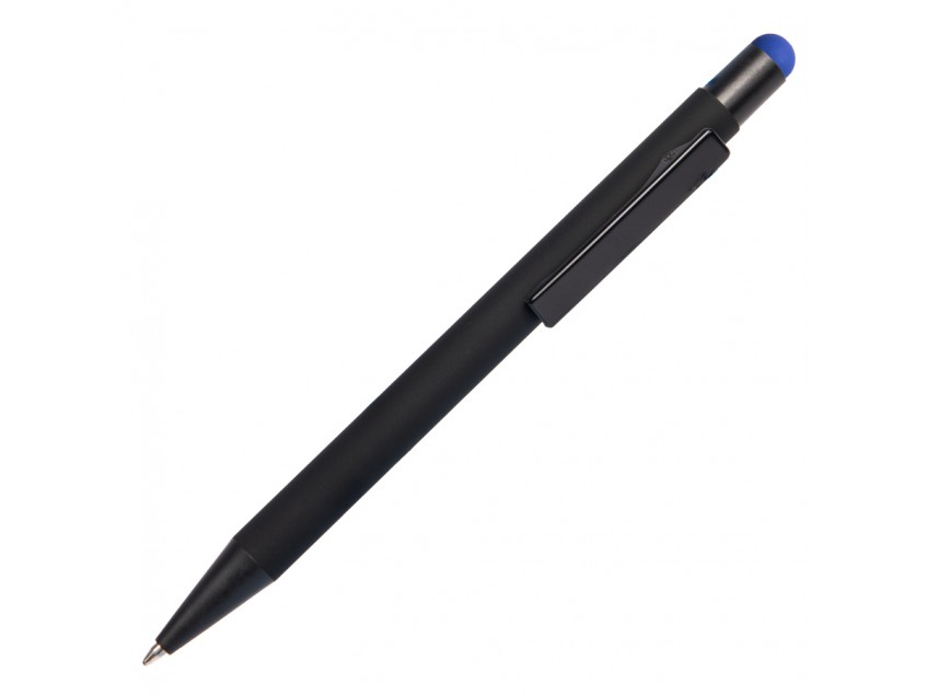 Ручка шариковая FACTOR BLACK со стилусом, Черный