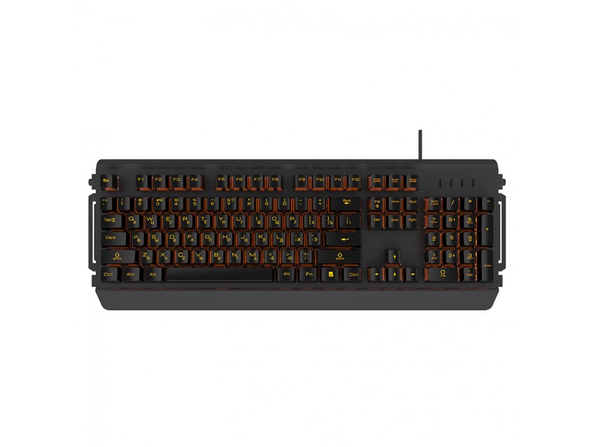 Клавиатура игровая HIPER PALADIN  GK-5, черный, черный