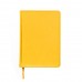 Ежедневник недатированный Campbell, А5, желтый, белый блок, Жёлтый