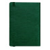Ежедневник недатированный Boomer, А5,  темно-зеленый, кремовый блок в линейку, без обреза, темно-зелёный