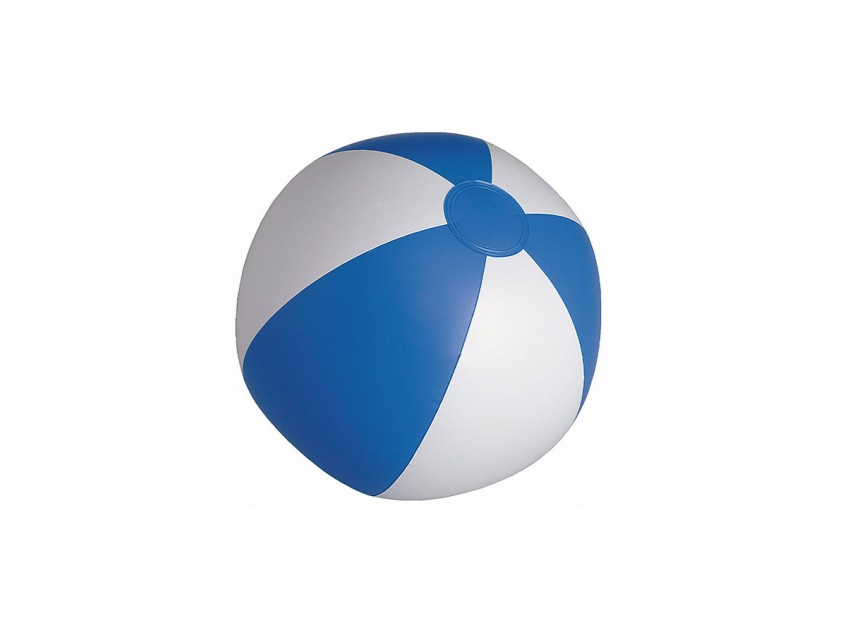 SUNNY Мяч пляжный надувной; бело-синий, 28 см, ПВХ, Синий
