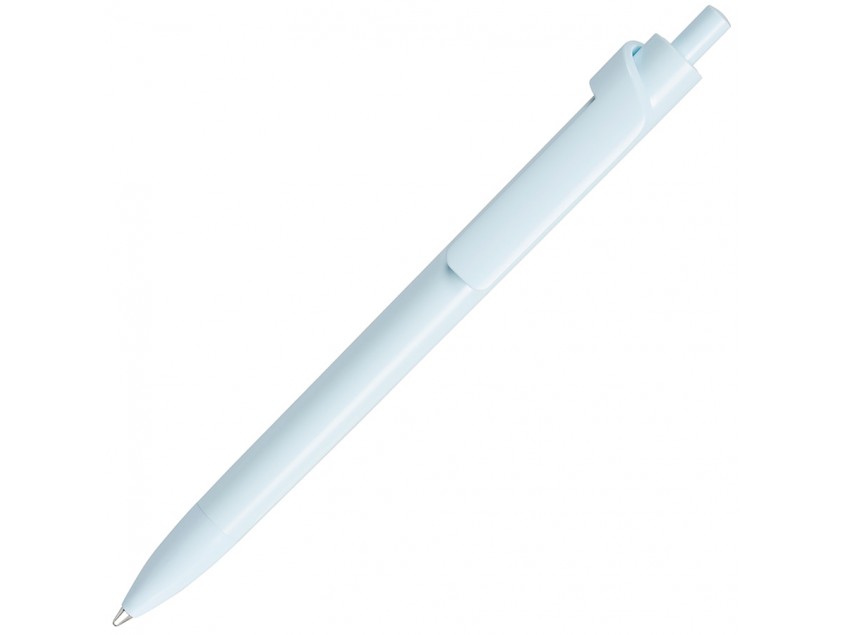Ручка шариковая из антибактериального пластика FORTE SAFETOUCH, Голубой
