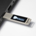 USB flash-карта LED с белой подсветкой (8Гб), серебристый