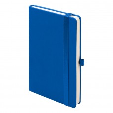 Ежедневник недатированный HAMILTON, A5, ярко-синий, кремовый блок, Синий