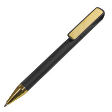 Ручка шариковая GLOSSY GOLD, черный, золотистый Ручка шариковая GLOSSY GOLD, черный, золотистый