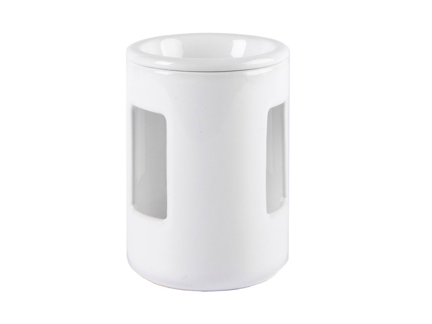 Аромалампа SCENT, белый, 12,5х8,5см, керамика=