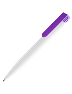 Ручка шариковая TAEGET WHITE, фиолетовый