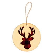 Украшение новогоднее RED DEER, бежевый Украшение новогоднее RED DEER, бежевый