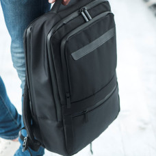 Рюкзак VECTOR c RFID защитой, черный