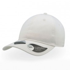 Бейсболка с NFC-меткой в козырьке GREEN CAP 265 из органического хлопка , Белый