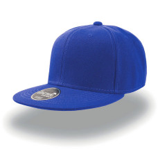 Бейсболка SNAP BACK, 6 клиньев, пластиковая застежка
, Синий