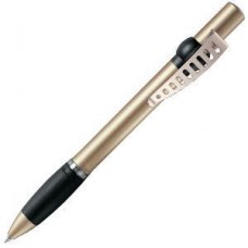 Ручка шариковая с грипом ALLEGRA METAL, Золото