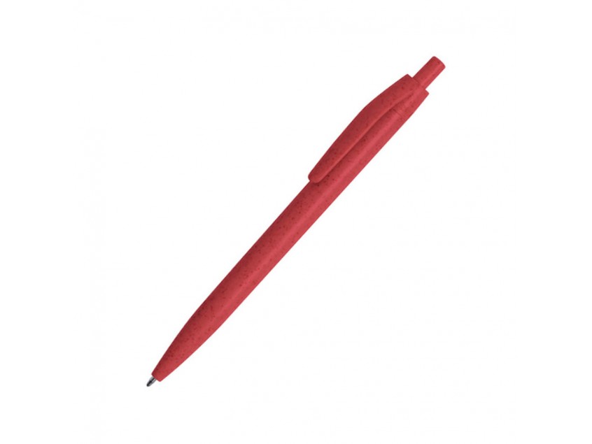 WIPPER, ручка шариковая, пластик с пшеничным волокном, Красный