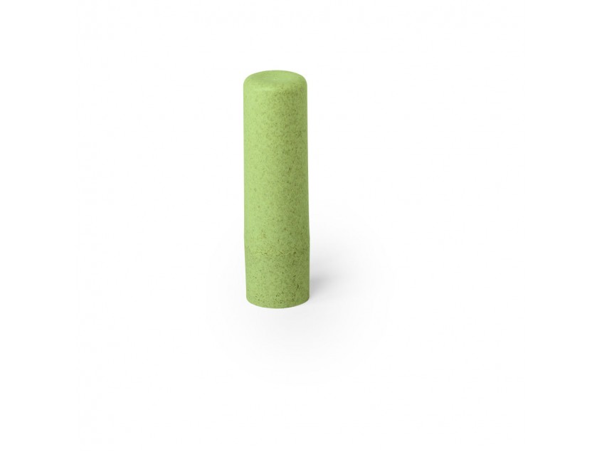 Бальзам для губ FLEDAR  с запахом ванили, зелёный, бамбуковое волокно/пластик, Зеленый
