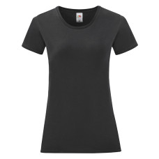 Футболка женская LADIES ICONIC 150, Черный