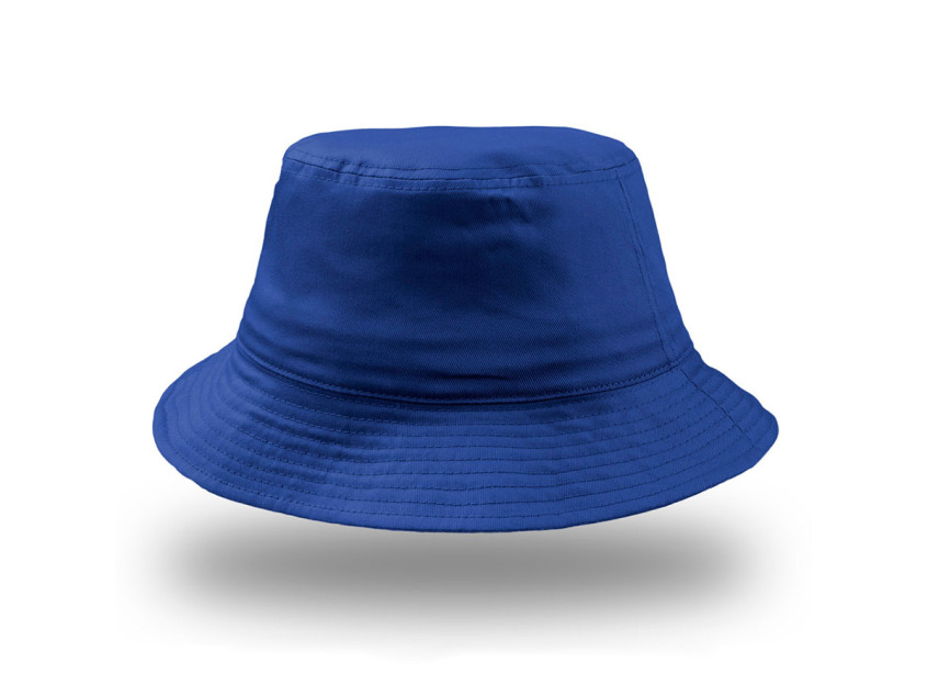 Панама BUCKET COTTON 180, ярко-синий