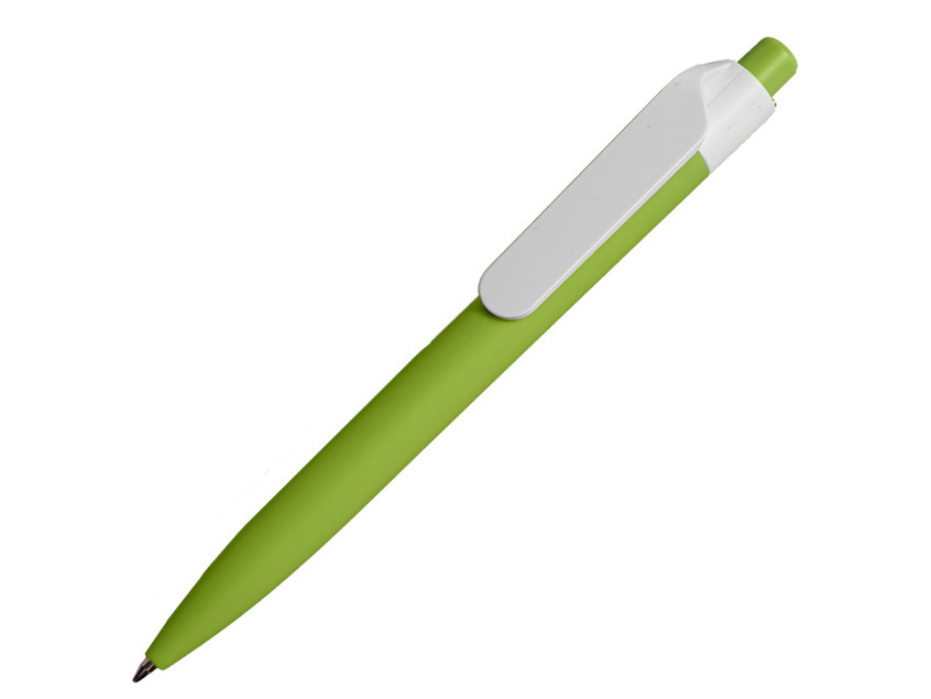 Ручка шариковая N16 soft touch, зеленое яблоко