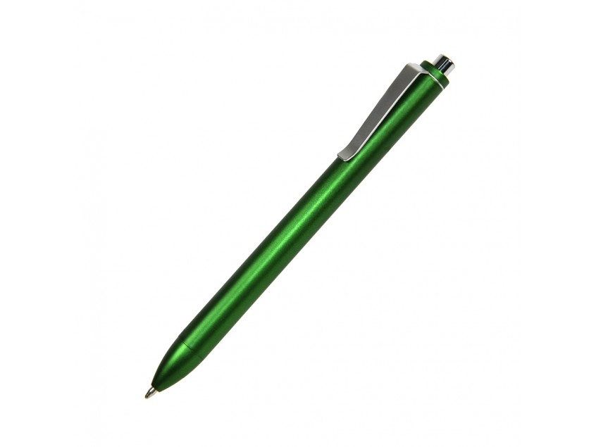 M2, ручка шариковая, пластик, металл, Зеленый