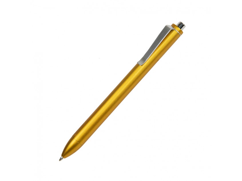 M2, ручка шариковая,  пластик, металл, Жёлтый