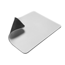 Коврик для мыши GLIDE S, 26*21*0,3см, прошитый край, белый, Белый