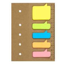 Набор закладок с клеевым краем STICKY, Бежевый