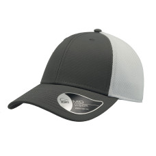 Бейсболка CAMPUS, 6 клиньев, застежка на липучке, Серый