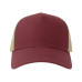 Бейсболка RAPPER COTTON-S, 5 клиньев, пластиковая застёжка, Бордовый
