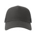 Бейсболка RAPPER COTTON-S, 5 клиньев, пластиковая застёжка, Черный
