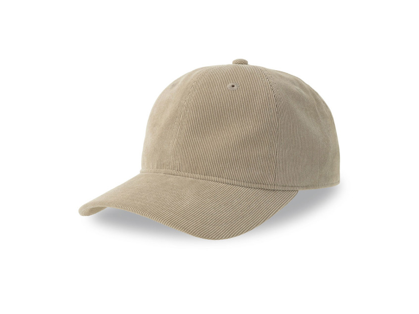 Бейсболка CREEP-S, 6 клиньев, металлическая застежка, Бежевый