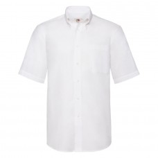 Рубашка мужская SHORT SLEEVE OXFORD SHIRT 130 , Белый