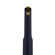 Ручка шариковая FARO, покрытие soft touch, синий, золотистый
