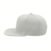 Бейсболка SNAP BACK, 6 клиньев, пластиковая застежка, Белый