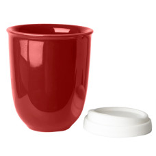 Стакан CAPSULA с крышкой, Красный