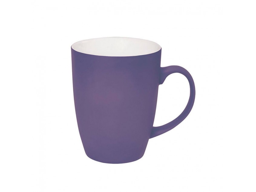 Кружка SWEET с прорезиненным покрытием, Фиолетовый