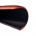 Тетрадь SLIMMY, 140 х 210 мм,  черный с красным, бежевый блок, в клетку, Черный