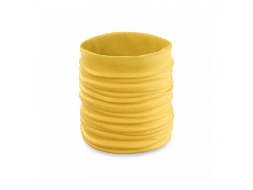 Шарф-бандана HAPPY TUBE, универсальный размер, желтый, полиэстер, Желтый