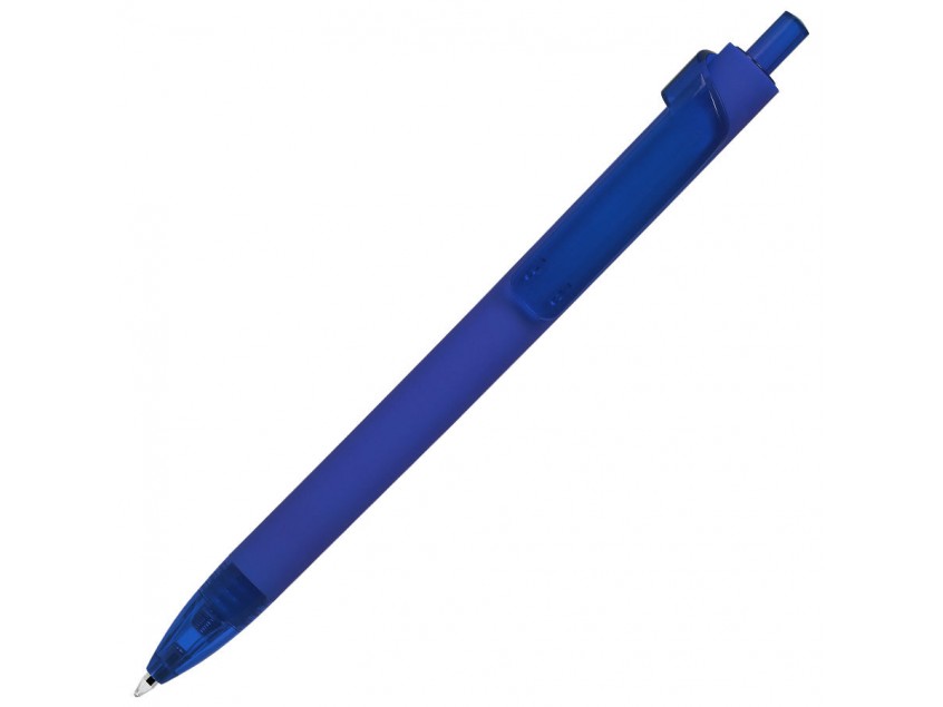 Ручка шариковая FORTE SOFT, покрытие soft touch, Синий