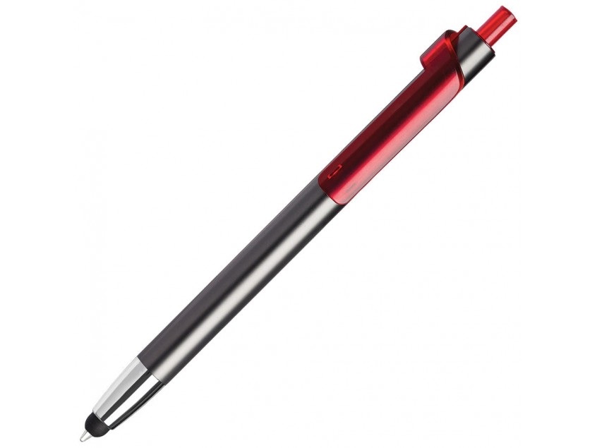 Ручка шариковая со стилусом PIANO TOUCH, Красный
