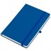 Набор подарочный SOFT-STYLE: бизнес-блокнот, ручка, кружка, коробка, стружка, синий, Синий