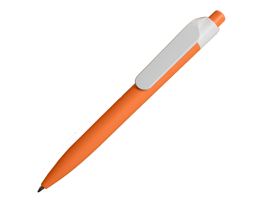 Ручка шариковая N16 soft touch, оранжевый