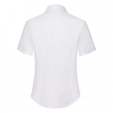 Рубашка женская SHORT SLEEVE OXFORD SHIRT LADY-FIT 130, Белый
