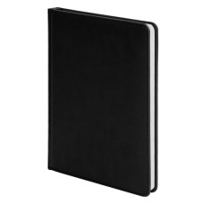 Ежедневник недатированный Campbell, формат А5, в линейку, черный Ежедневник недатированный Campbell, формат А5, в линейку, черный