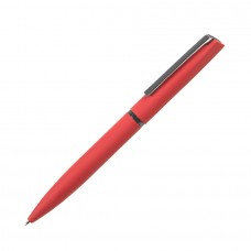 Ручка шариковая FRANCISCA, покрытие soft touch, Красный