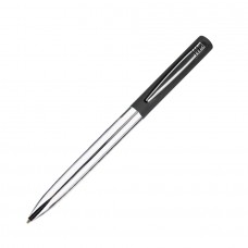 Ручка шариковая CLIPPER, покрытие soft touch, Черный