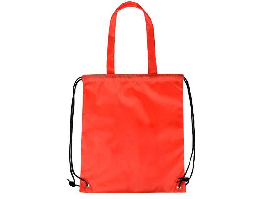 Сумка-рюкзак для покупок LUKMORY, красная